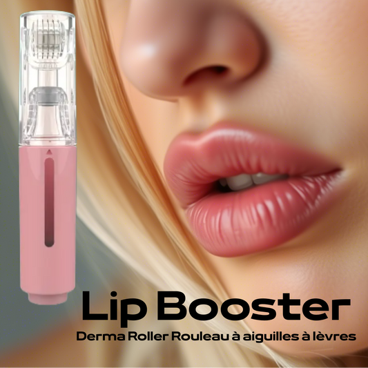 Rouleur de Lèvres à Micro-Aiguilles avec Réservoir de Sérum – Repulpant Naturel Sans Injections