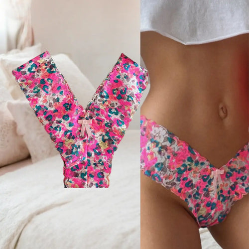 Culotte en dentelle  florale