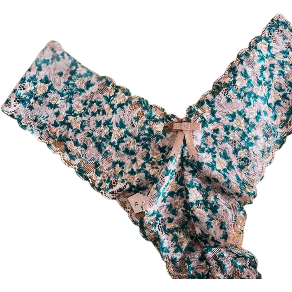 Culotte en dentelle  florale