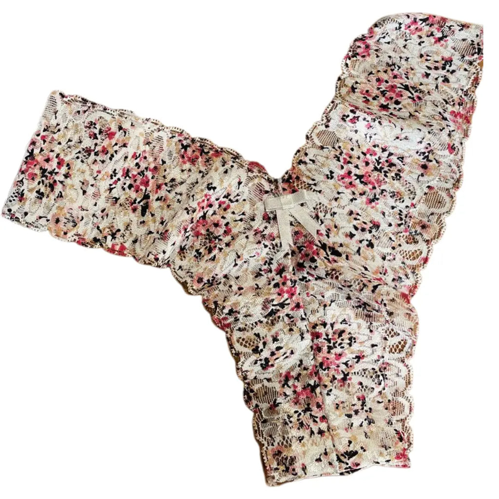 Culotte en dentelle  florale