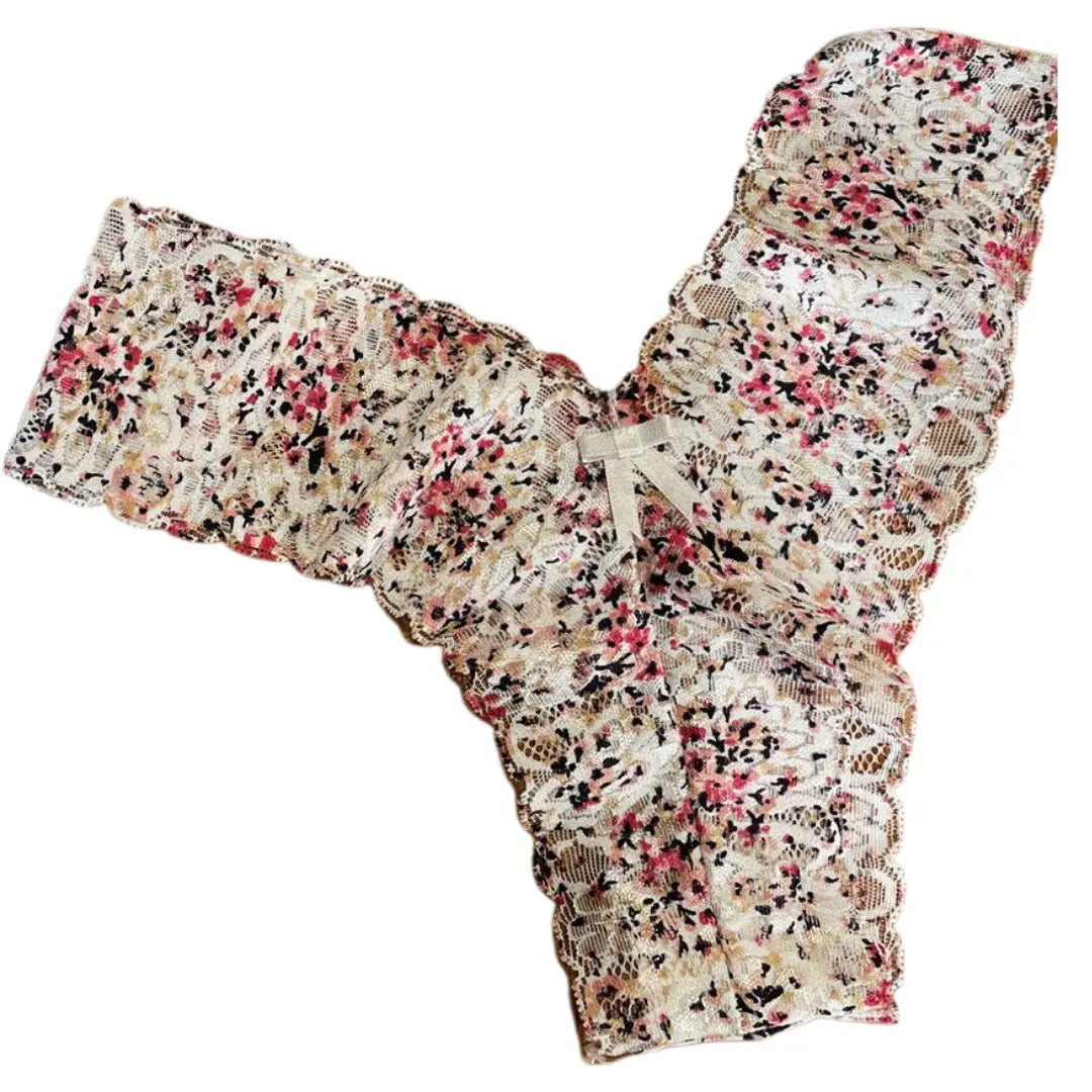 Culotte en dentelle  florale