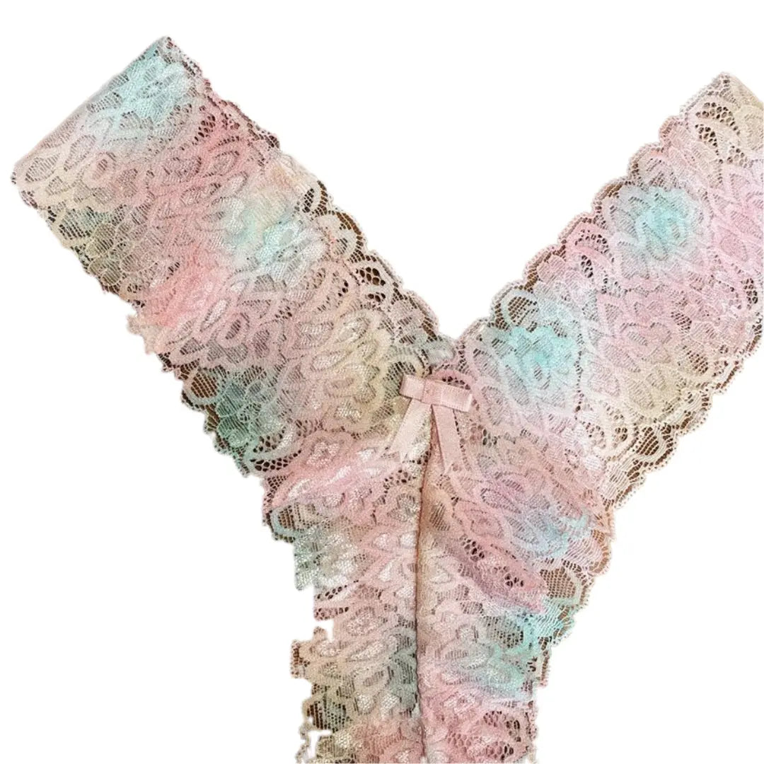 Culotte en dentelle  florale