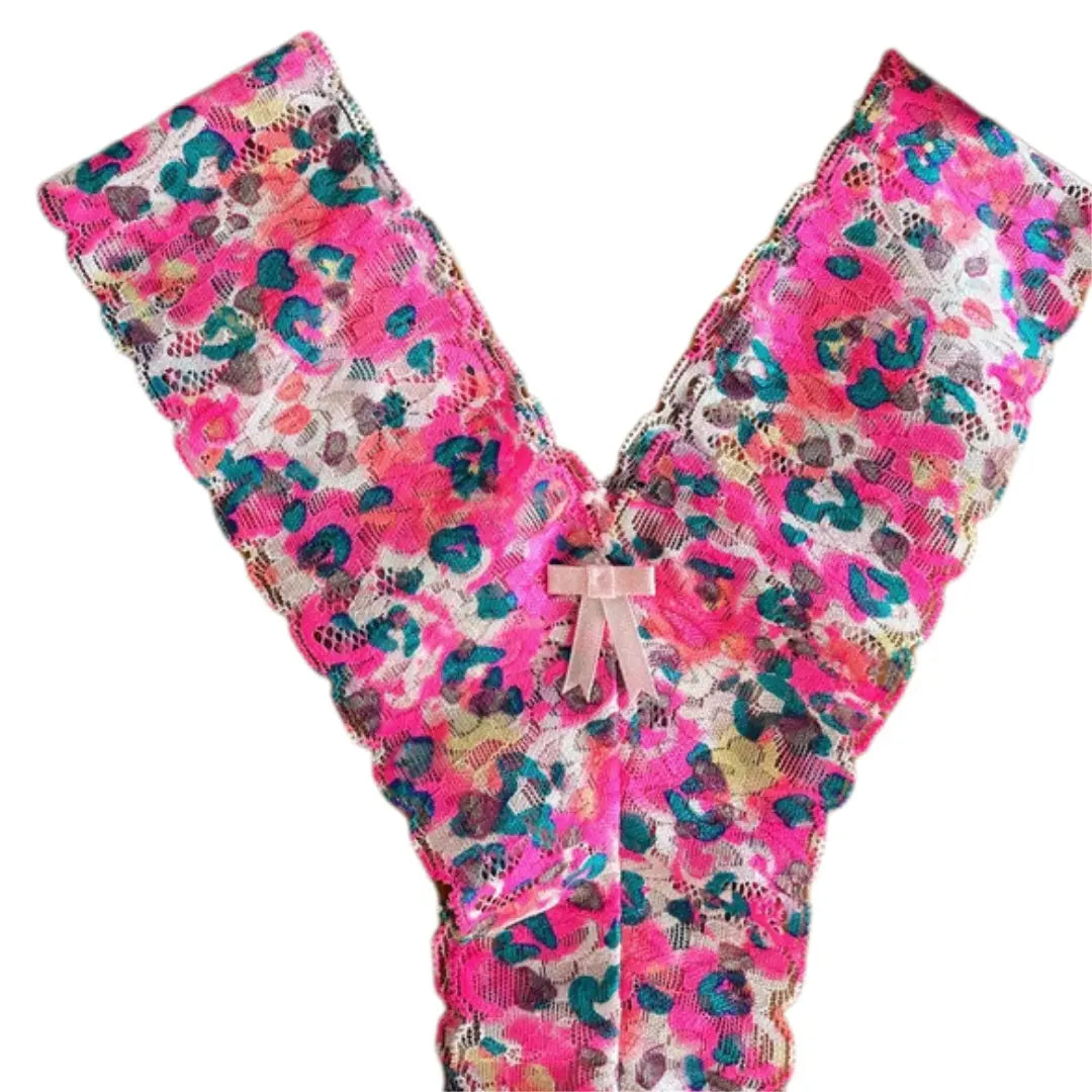 Culotte en dentelle  florale