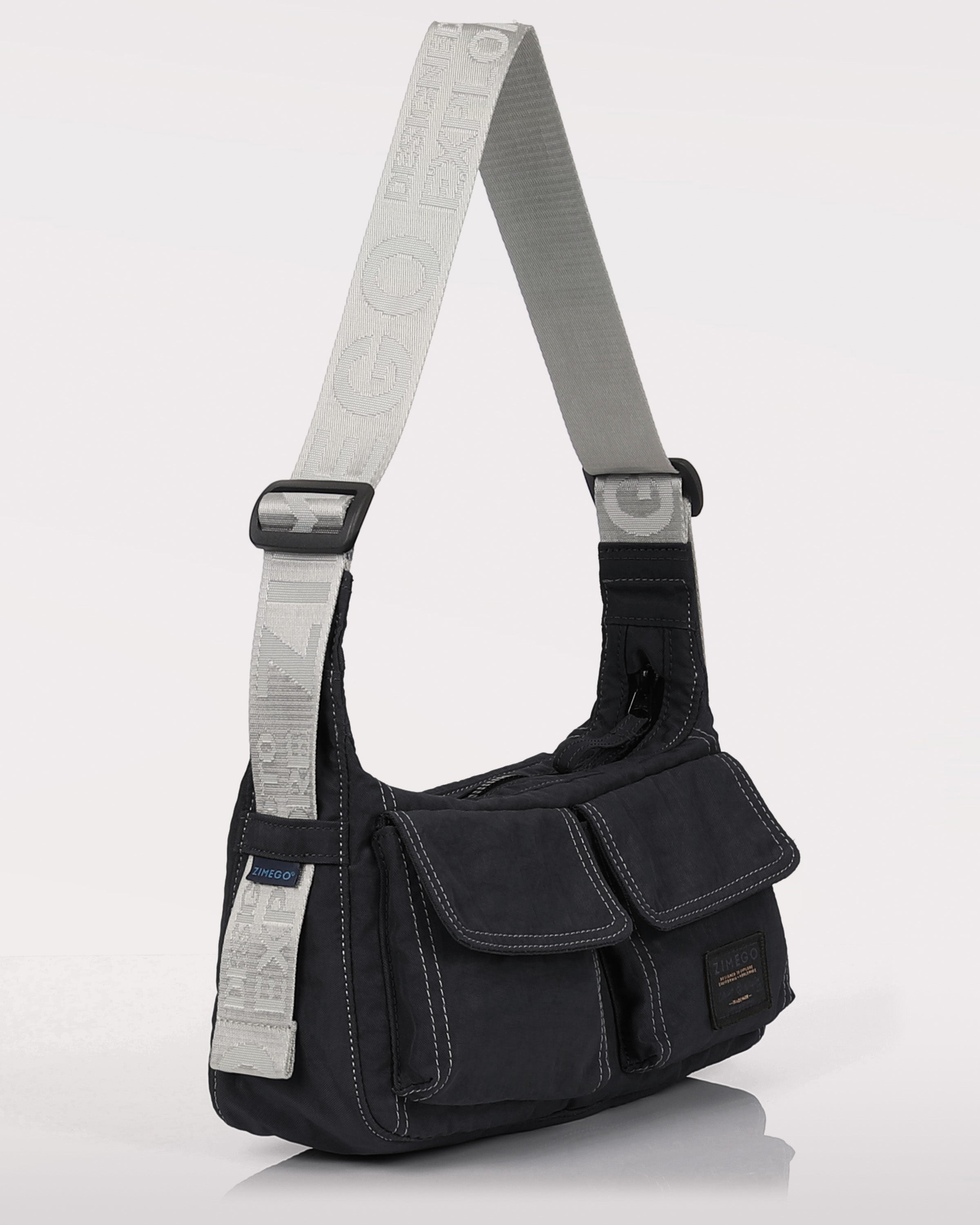 Small Cargo Shoulder Bag-Japanese-inspired minimalism with urban utility