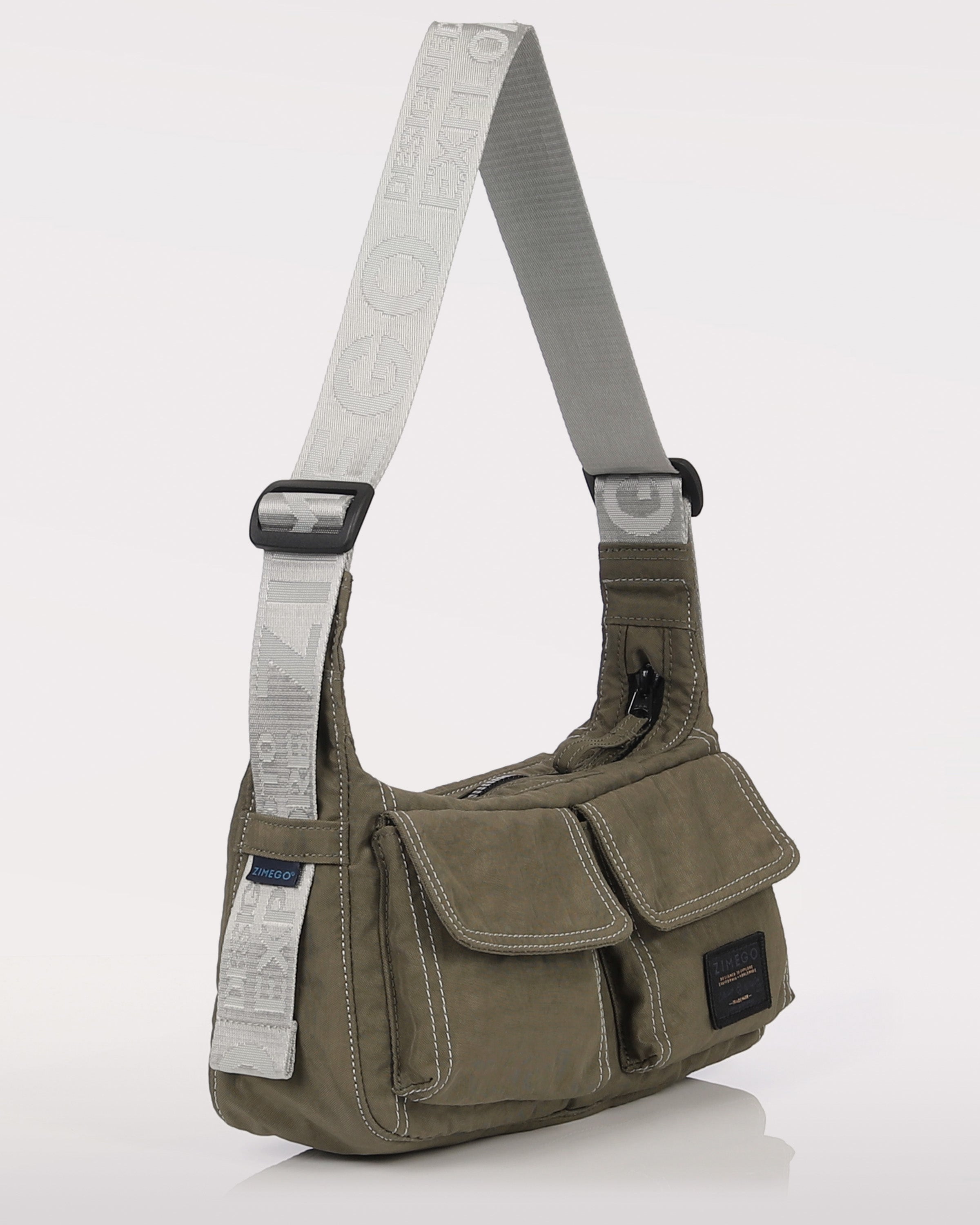 Small Cargo Shoulder Bag-Japanese-inspired minimalism with urban utility